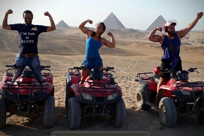 1 Hour ATV at Giza Pyramids from Cairo - The Giza Plateau and its three great pyramids