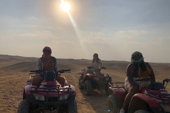 1 Hour Desert Safari By ATV Quad Bike around Giza Pyramids - Why the $10 price can be good value