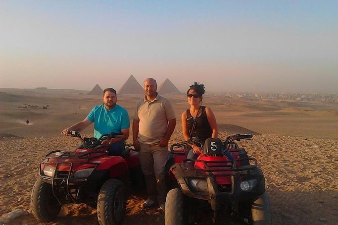 1 Hour Desert Safari By ATV Quad Bike around Giza Pyramids - The rough edges you should expect
