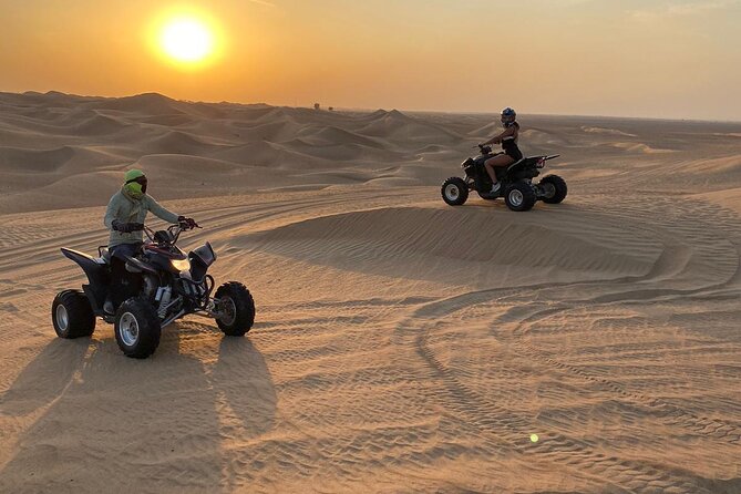 1 hour Quad Biking Experience with pick and drop - What the Dunes Feel Like From a Quad