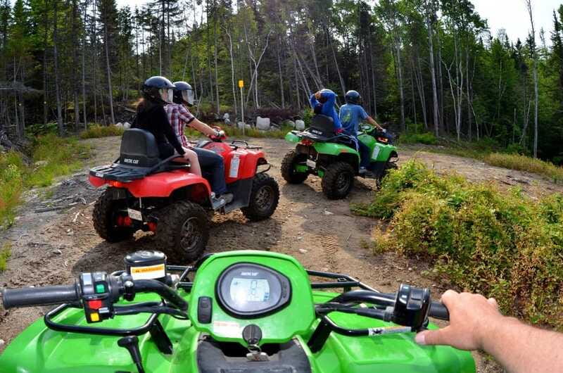 15 min. Tadoussac : Guided ATV tour excursion - What the $56 price includes