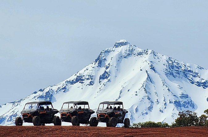 2 Hour High Cascades Scenic ATV Tour in Bend Oregon - Following the old road near Cache Creek