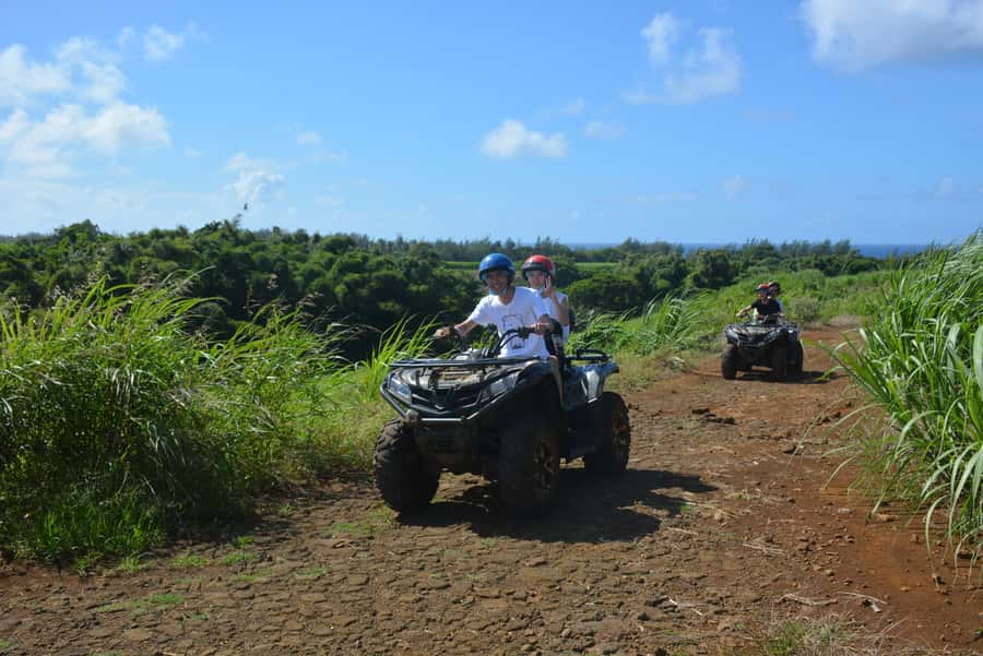 2-Hour Quad Bike Tour of the Wild South of Mauritius - Riding into the wild south from Big Foot Adventure