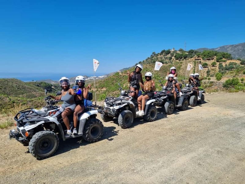 2 hours Quad Tour Marbella - 170€ per Quad up to 2 people - Key points at a glance
