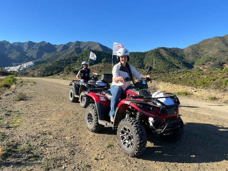 2 hours Quad Tour Marbella - 170€ per Quad up to 2 people - What the two-hour route feels like