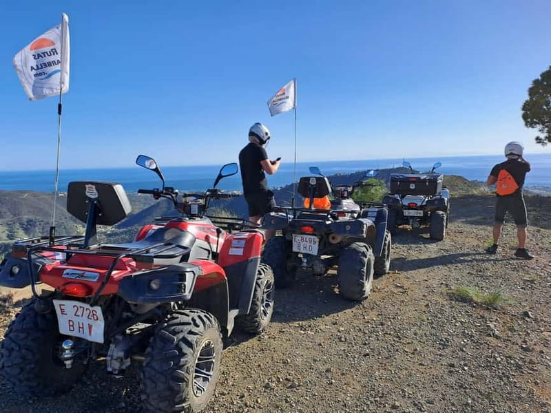 2 hours Quad Tour Marbella - 170€ per Quad up to 2 people - The guide makes a real difference