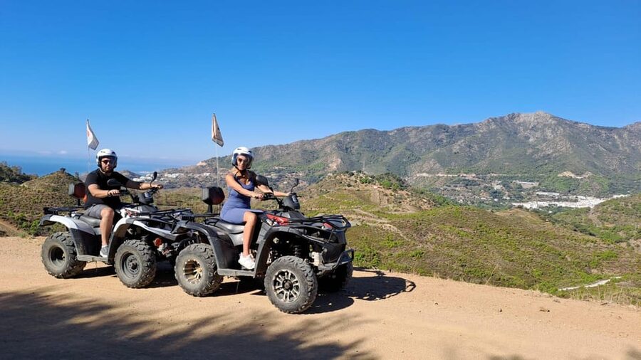 2 hours Quad Tour Marbella - 170€ per Quad up to 2 people - Who will enjoy this ride most?