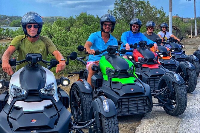 3-Hour ATV Can-Am Adventure Tour in Willemstad, Curaçao - Jan Kok closes the route with flamingos