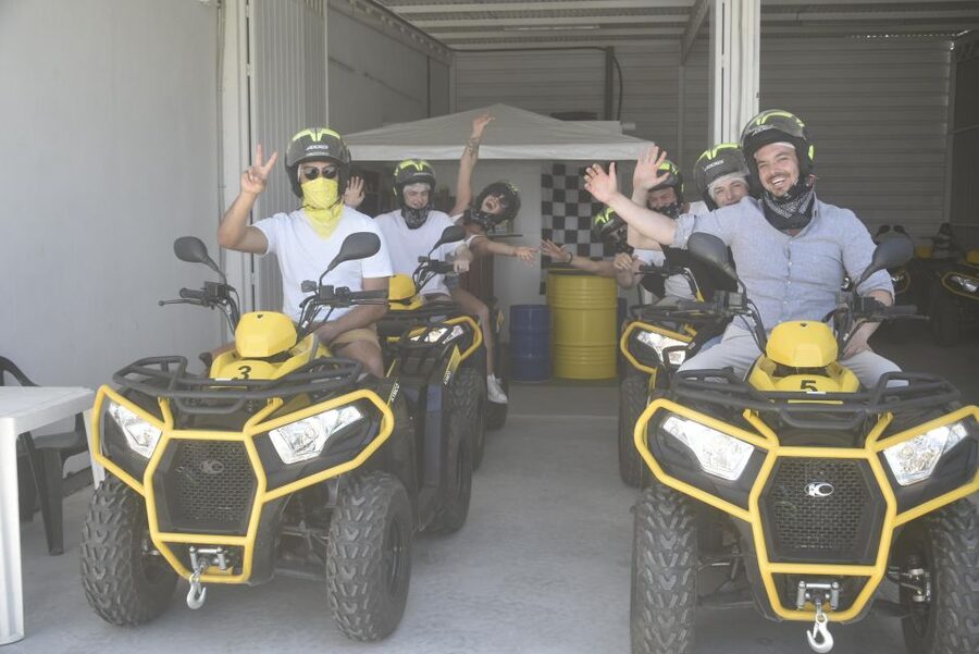 3 hours quad Mijas Tour (Price for quad 1-2 pax) - Back onto winding roads, vegetation, and rivers