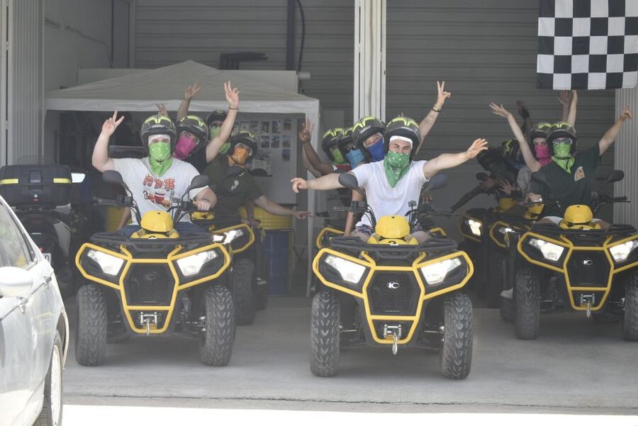 3 hours quad Mijas Tour (Price for quad 1-2 pax) - Getting ready before the engines start