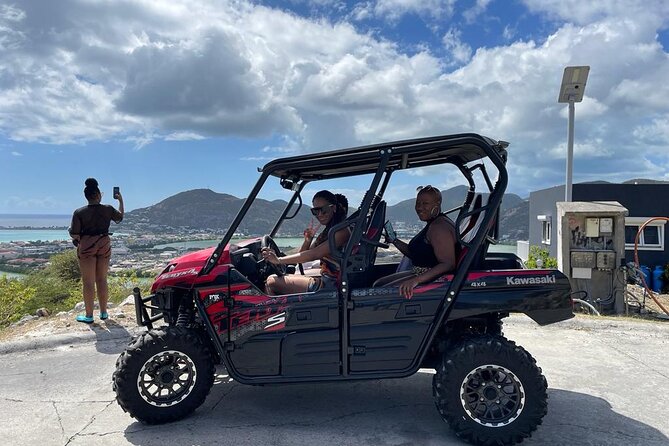4 Hour Guided UTV Side By Side Tour - A four-hour circuit through two sides of St. Maarten