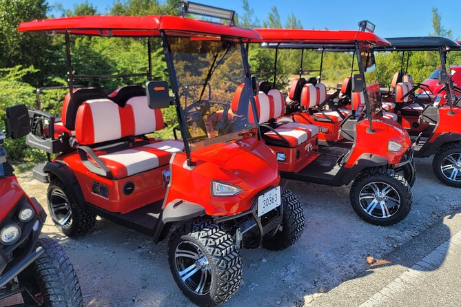 4Seater UTV Golf Cart in Grand Turk - Why a golf cart works so well on Grand Turk