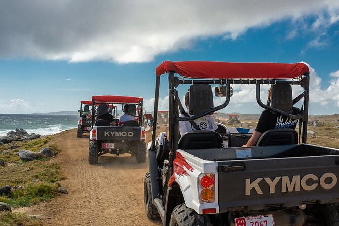 5-seater UTV 4 Hours Island tour in Aruba - Bushiribana Gold Mill Ruins and the gold rush