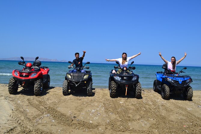 5Hour Safari Tour in Crete(Heraklion)with Quad,Jeep,Buggy & Lunch - Karteros Beach finishes the day on a cooler note