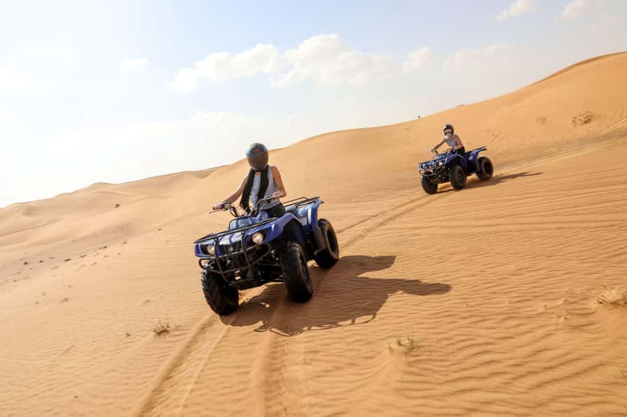 Abu Dhabi: Desert Safari, Quad Bike, Camels & Sandboarding - What this Abu Dhabi desert safari really offers