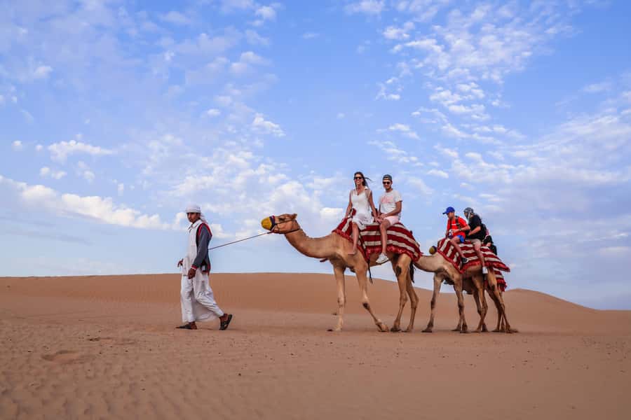 Abu Dhabi: Desert Safari, Quad Bike, Camels & Sandboarding - Sandboarding on the Abu Dhabi dunes