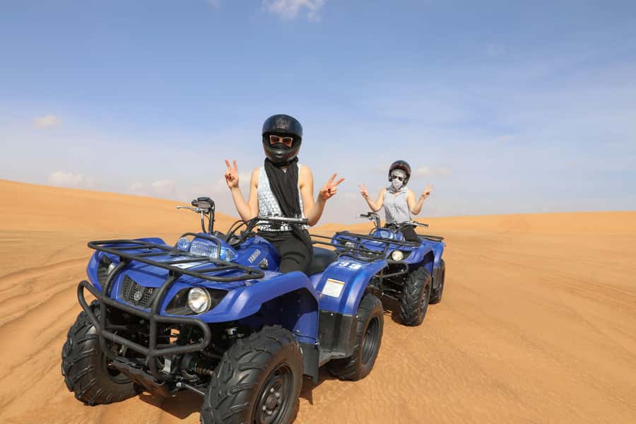 Abu Dhabi: Desert Safari, Quad Bike, Camels & Sandboarding - Guides, photos, and the human side of the trip