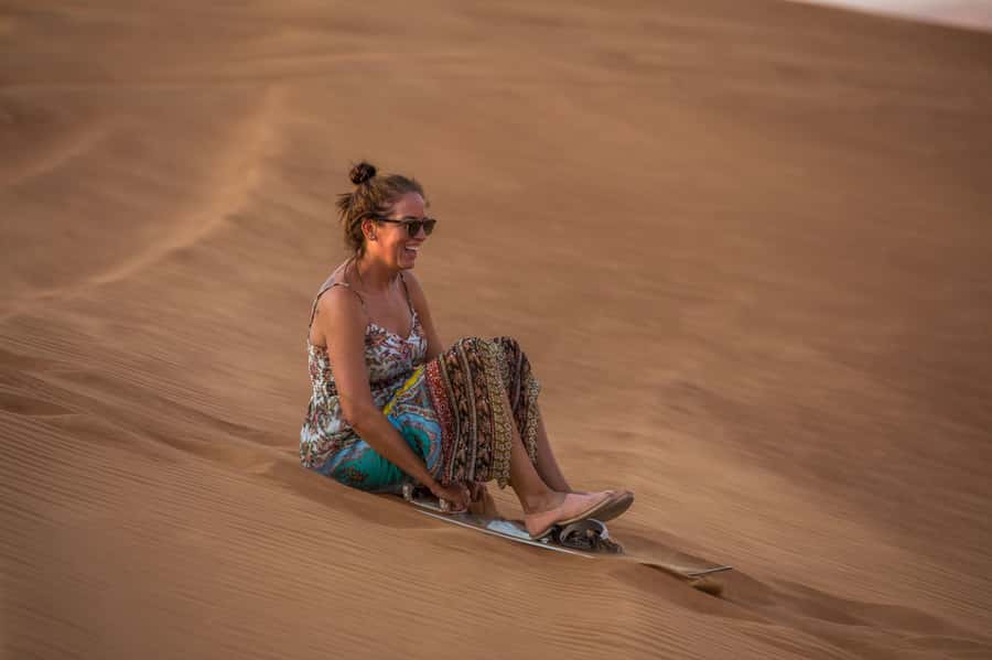 Abu Dhabi: Desert Safari, Quad Bike, Camels & Sandboarding - The ride from Abu Dhabi to Al Khatim Desert