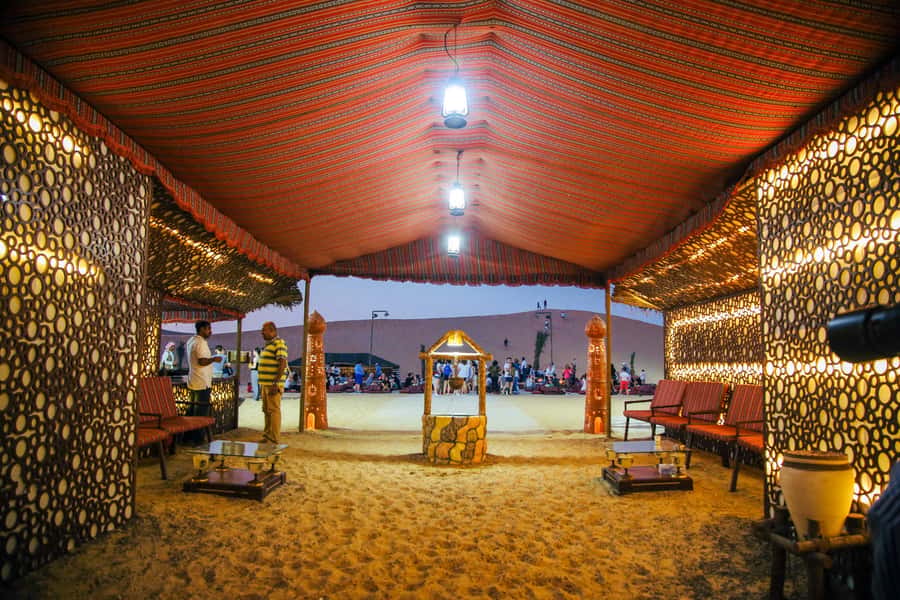 Abu Dhabi Traditional Desert Camp Experience And Quad Bike - From Abu Dhabi city to the open desert