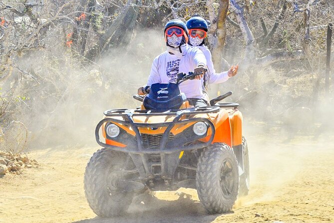 Adventure in Los Cabos Margaritas beach in ATV/UTV desert tour - From Cabo’s hotels to the G-Force Adventures park