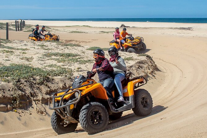 Adventure in Los Cabos Margaritas beach in ATV/UTV desert tour - Choosing between an ATV and a UTV