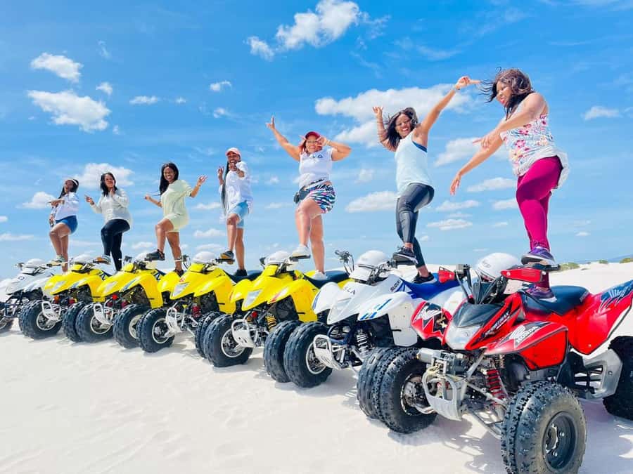 AFFORDABLE Atlantis Dunes Quad Bike tour with PHOTOSHOOT - From safety briefing to first turn