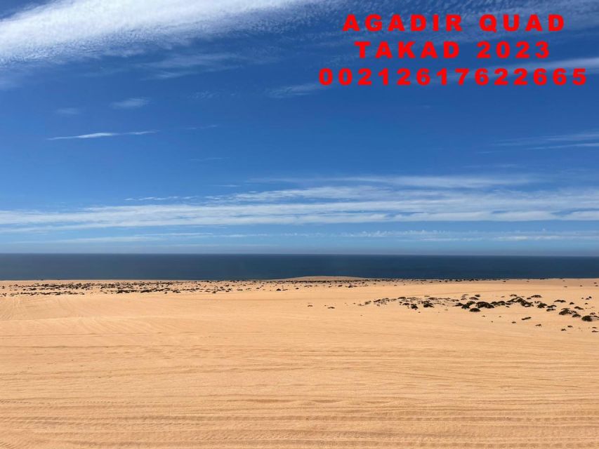 Agadir : 2 h Quad biking excursion with moroccan tea - A Berber village stop for mint tea and cakes