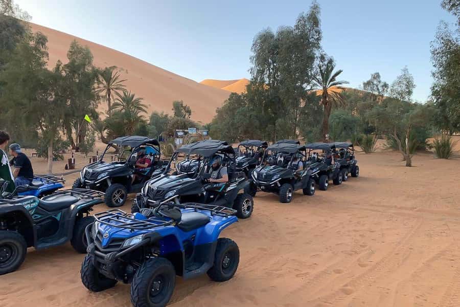Agadir: Half-Day Desert Dunes Buggy Safari - The first ride: forest tracks and sandy ground