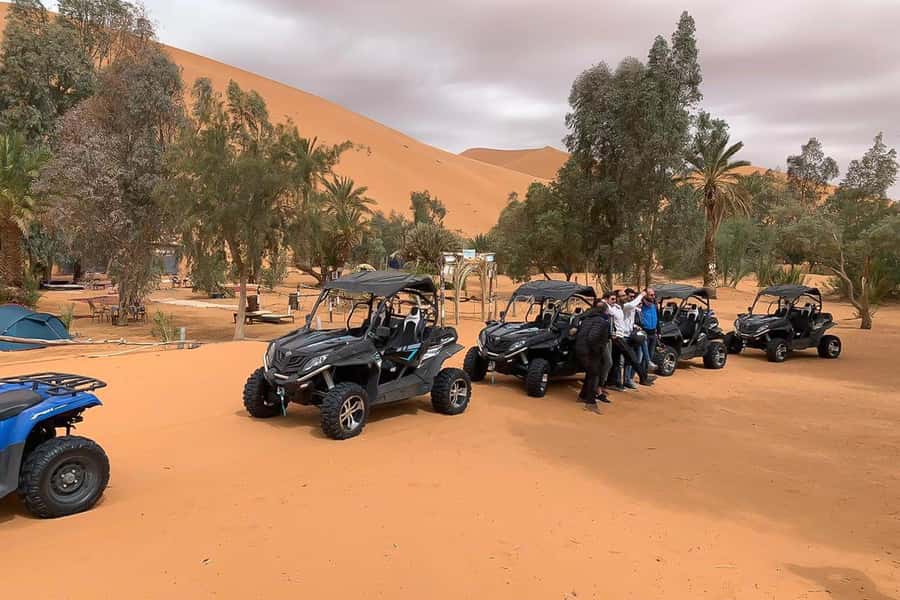 Agadir: Half-Day Desert Dunes Buggy Safari - Mint tea after about an hour