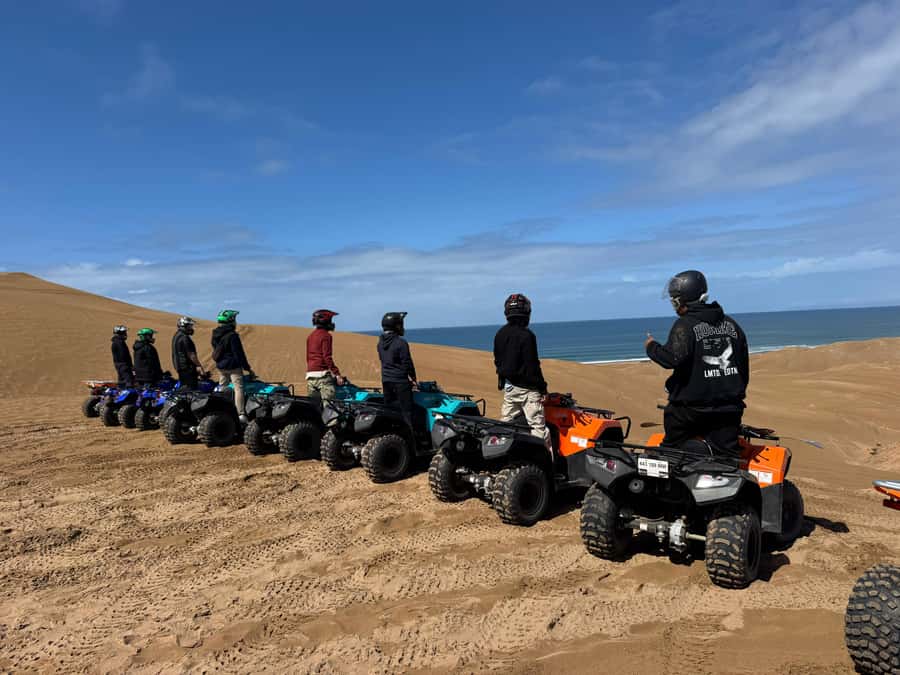 Agadir: Quad Bike Desert&Beach Adventure with Free Pickup - What the $18 price includes