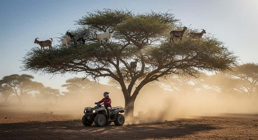 Agadir: Quad Bike Safari Desert With Moroccan Tea - Two hours of rough trails and wide views