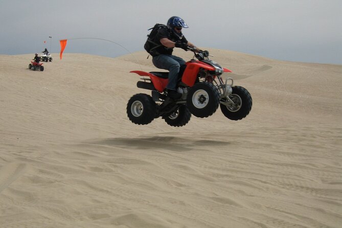 Agadir Quad Biking - Learning the quad before reaching the sand