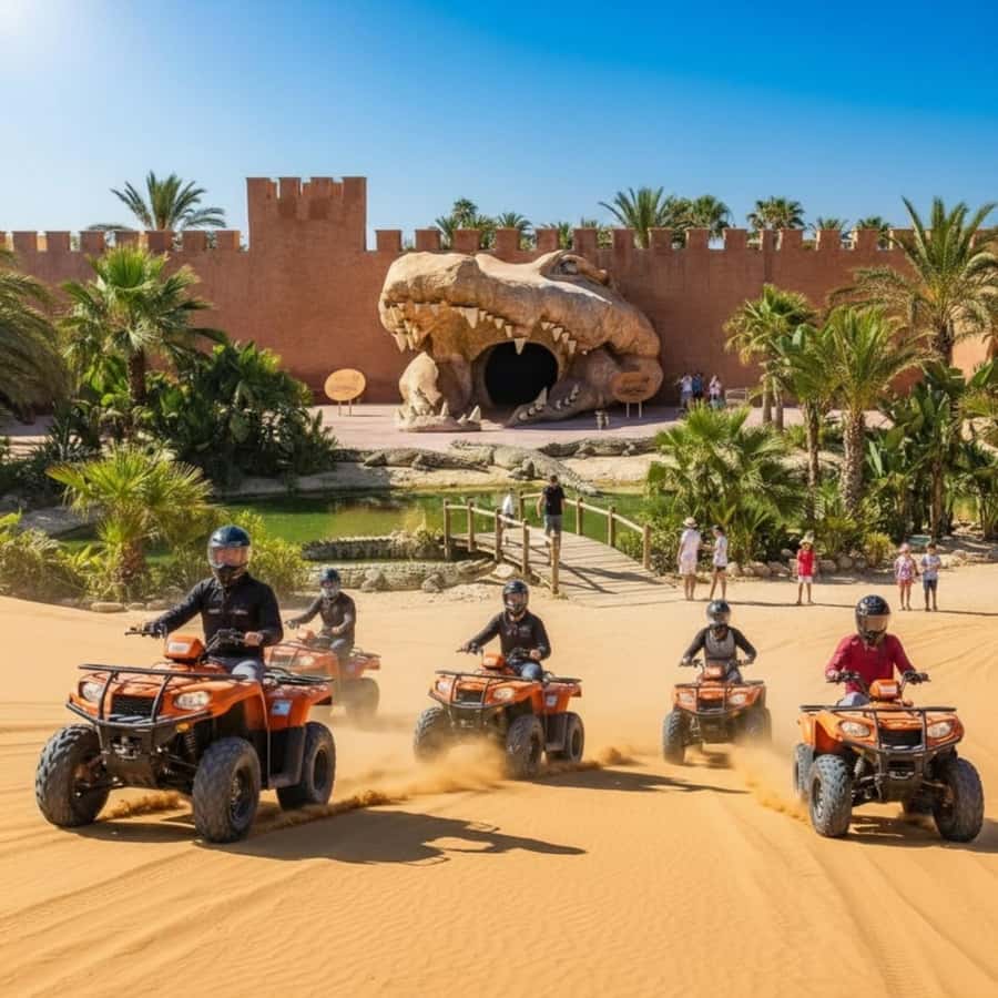 Agadir: Quad Safari with Crocoparc Optional - Quick points to know