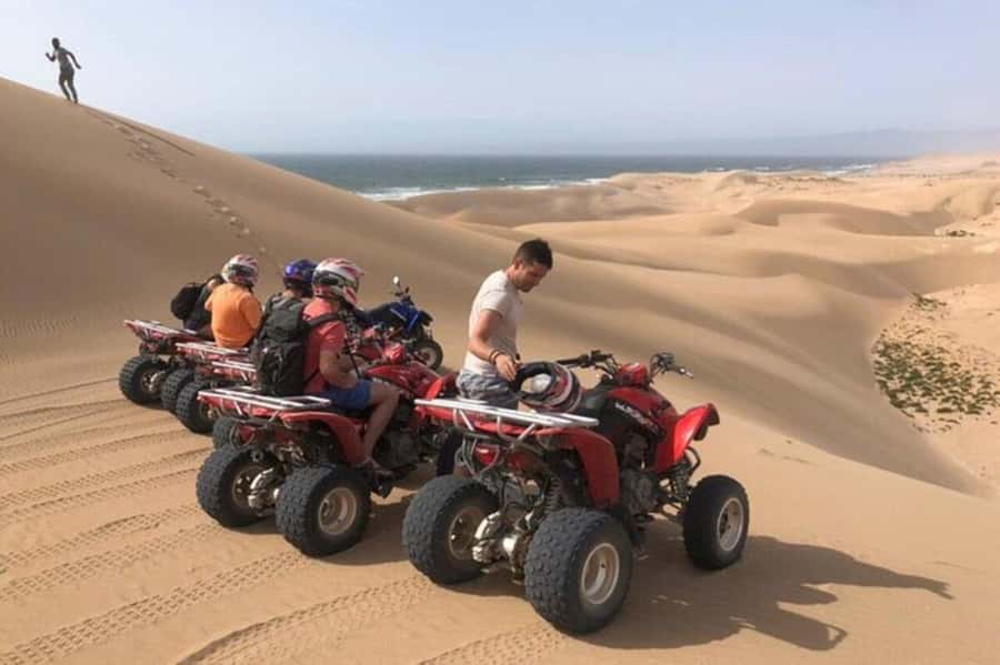 Agadir/Taghazout: Beach Quad Bike & Desert Sandboarding Tour - Quad bikes, golden dunes, and a surprisingly good $21 price