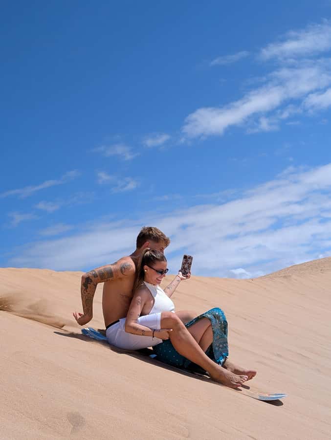 Agadir/Taghazout: Beach Quad Bike & Desert Sandboarding Tour - What happens at Sidi Toual Beach