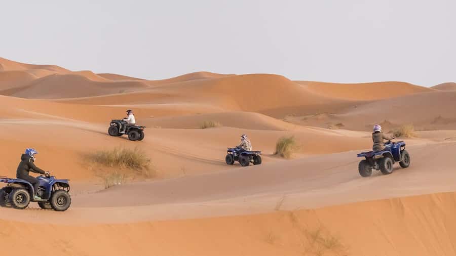 Agadir/Taghazout: Quad Bike and Sandboarding Tour - Sandboarding on the coastal dunes