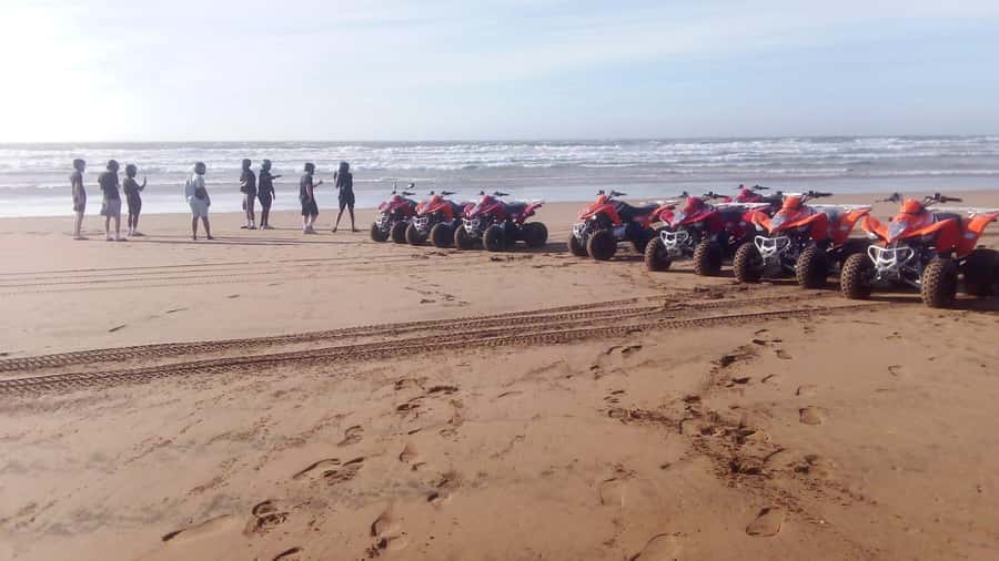 Agadir/Taghazout: Quad Bike and Sandboarding Tour - Mint tea and the Berber-style break