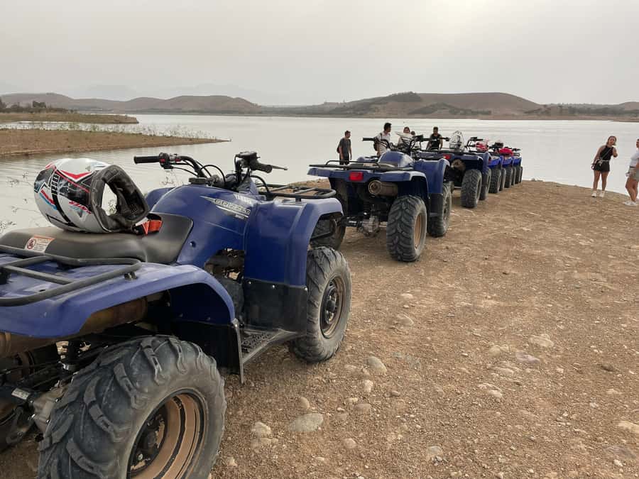 Agafay and atlas: Quad and camel experience - The quad ride, from gentle fun to real dust