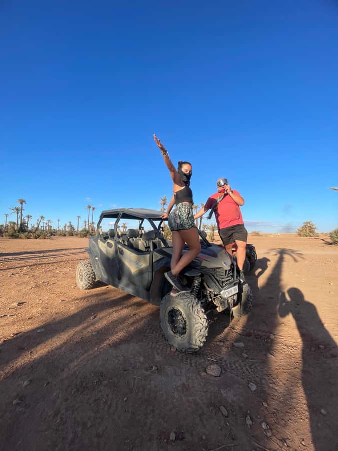 Agafay Desert 4-Seater Buggy Experience | Family & Premium - Two hours of guided driving and village views
