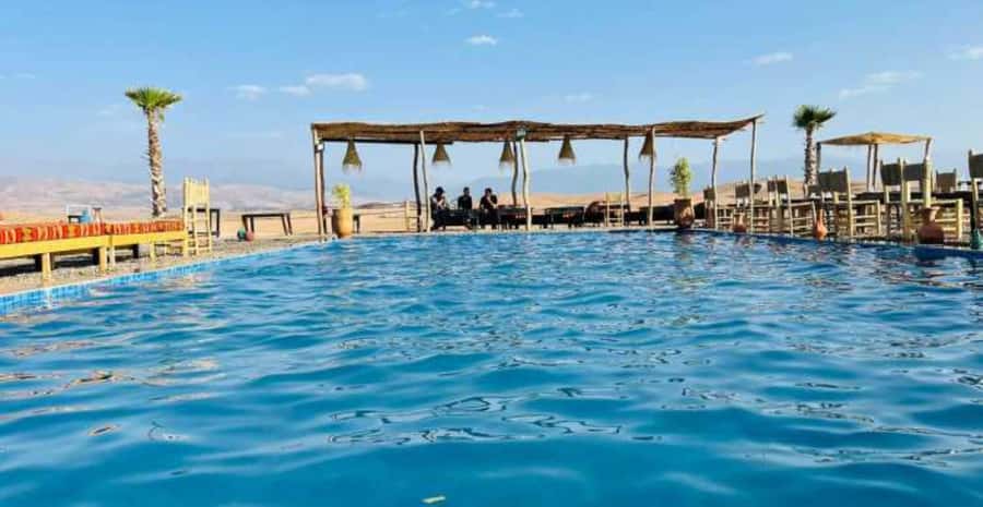 Agafay Desert Day: Quad Bike, Lunch & Swim Adventure - Thirty minutes on a shared quad bike