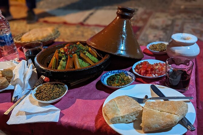 Agafay Desert Package, Quad Bike, Camel Ride and Dinner Show - Tea, tents, and the first taste of the desert