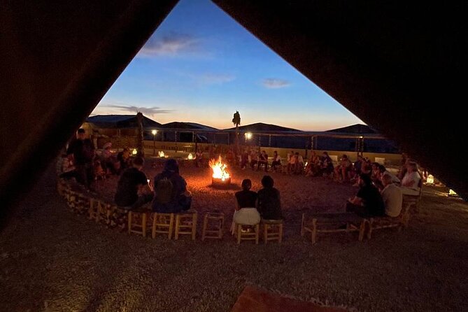 Agafay Desert Package: Quad, Camel Rides & Dinner Show or Lunch - Sharing a quad bike across rocky ground