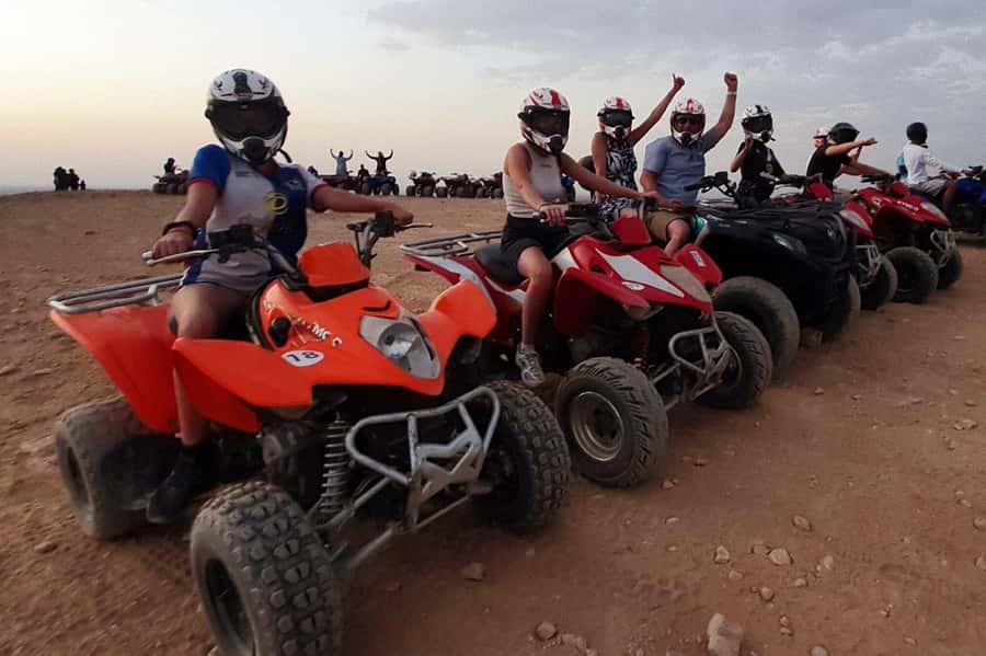 Agafay Desert: Quad Bike Experience with Lunch - The Atlas Mountain photo stop