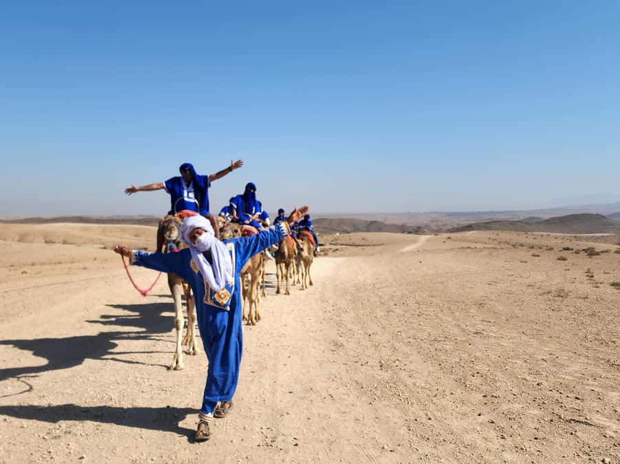 Agafay Desert: Quad Biking, Camel Ride, Lunch - A 20-minute camel ride at an easy pace