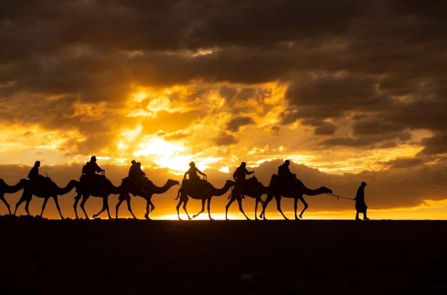 Agafay: Quad, Camel Ride & Dinner Show from Marrakech - A fifteen-minute camel ride at the best hour