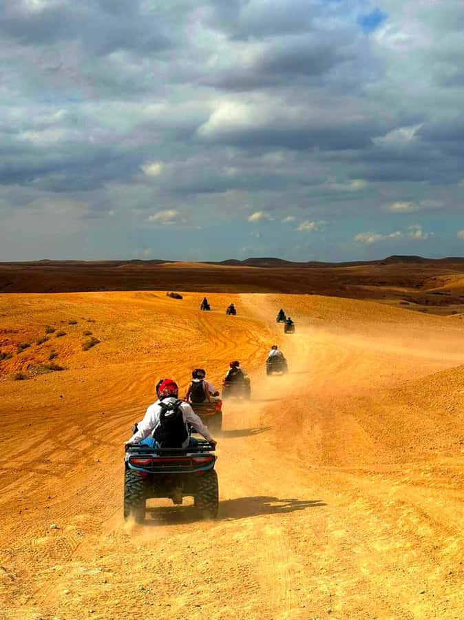 Agafay Tour: Sunset, Dinner, Camel ride, Quad and fire show - Agafay is a desert-style escape, not the Sahara