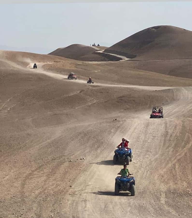Agafay Tour: Sunset, Dinner, Camel ride, Quad and fire show - What the guide can add to the evening