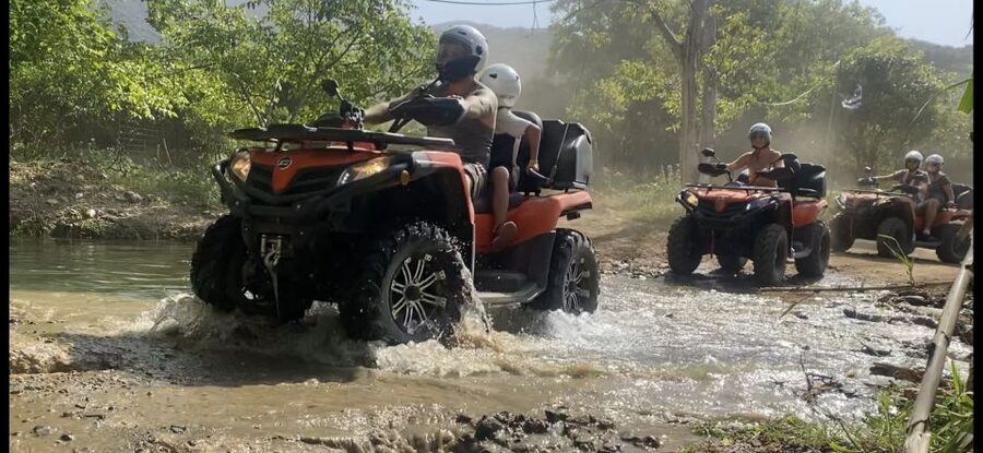 Agia Pelagia Crete Quad Bike authentic backland Tour - Riding out from Agia Pelagia