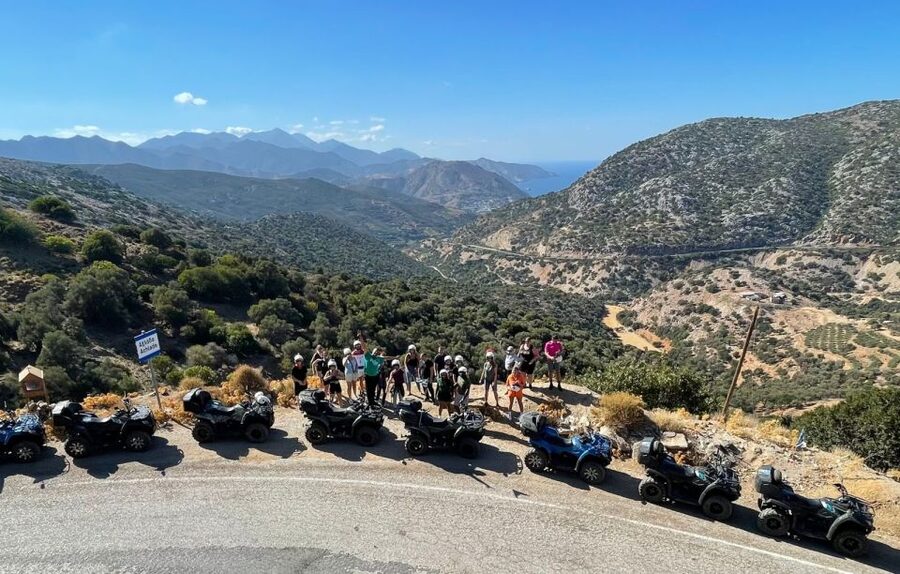 Agia Pelagia Crete Quad Bike authentic backland Tour - Achlada and the quiet ghost village