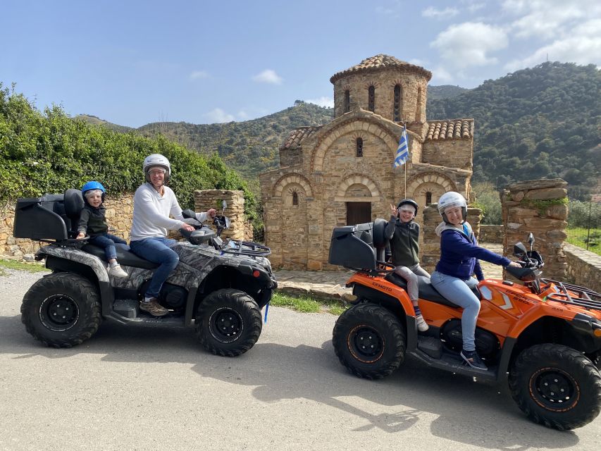 Agia Pelagia Crete Quad Bike authentic backland Tour - Fodele, oranges, and the El Greco connection